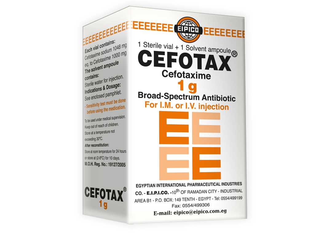 Cefotax 1000 Eipico